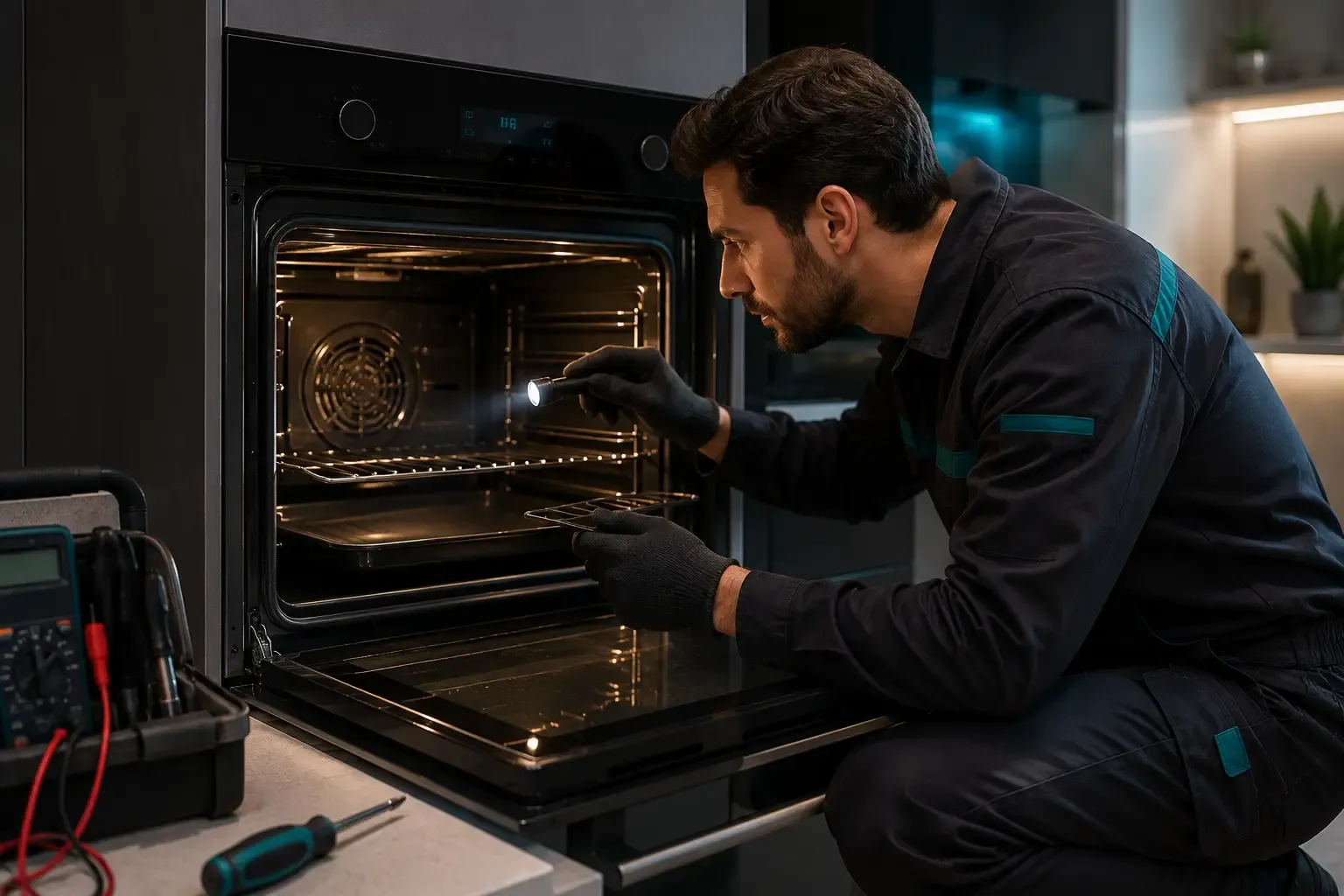 الفرن مش بيسخّن أو بيخبز غلط؟ الأسباب والحل