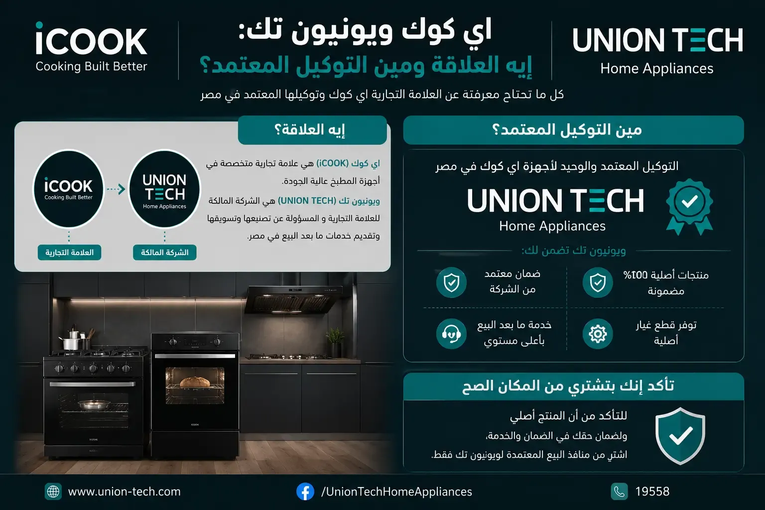 اي كوك ويونيون تك: إيه العلاقة ومين التوكيل المعتمد؟