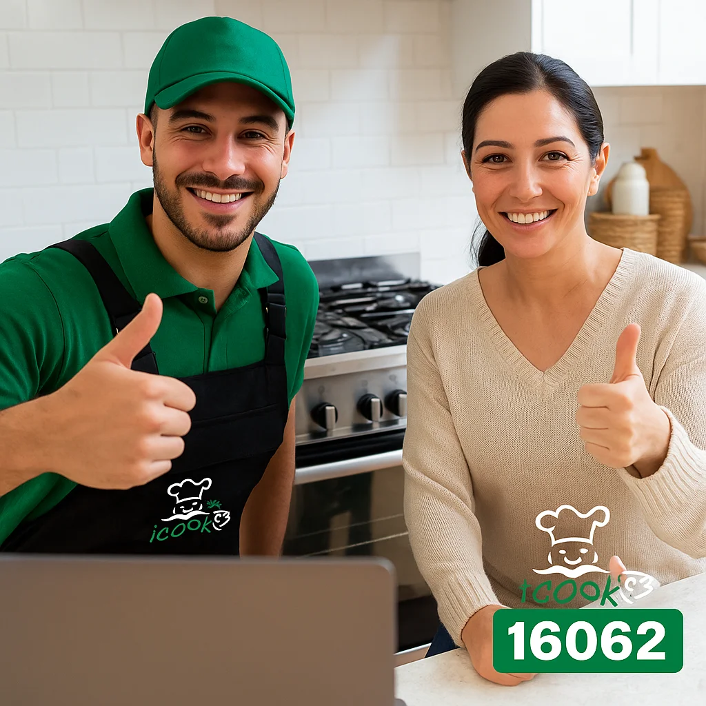 عميلة سعيدة بخدمات مركز صيانة اي كوك